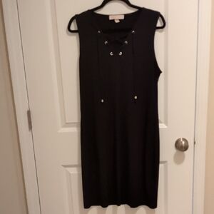 Elegant Black Sleeveless Dress